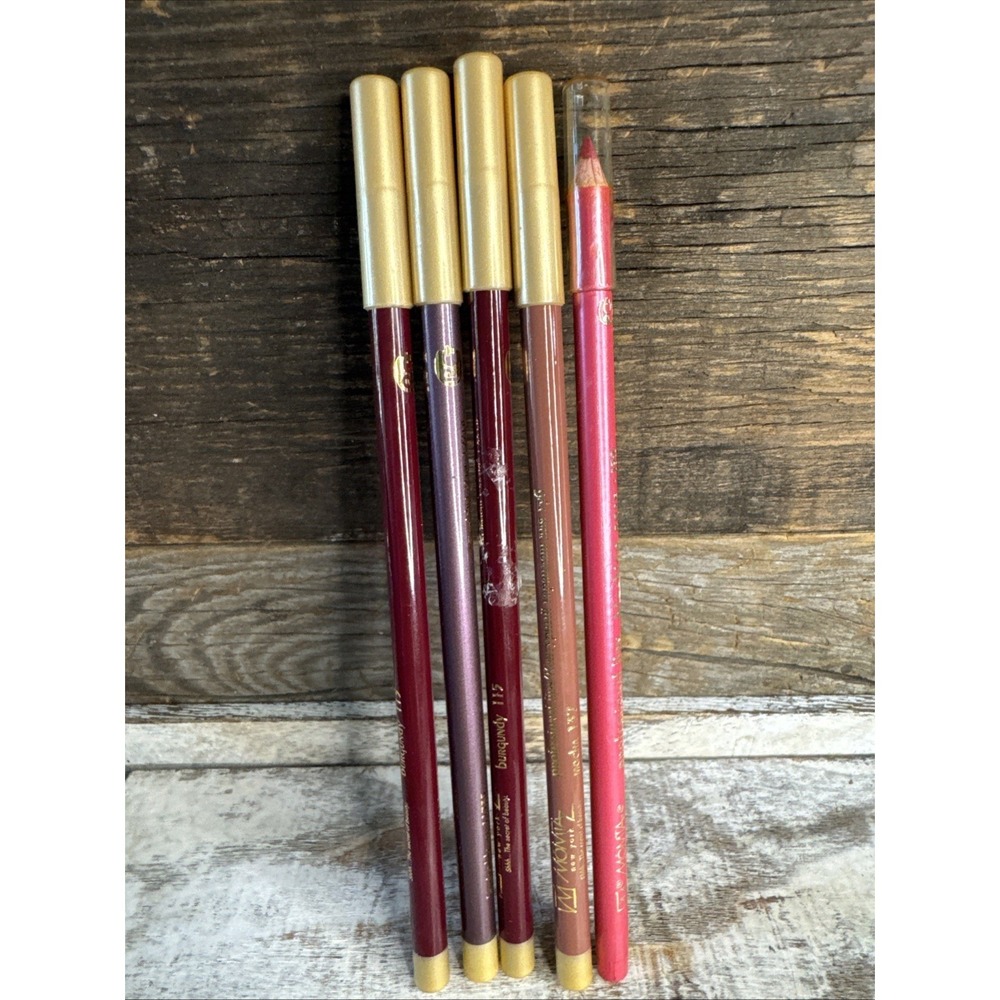 Momtaz Lip Pencil Set 5pc Burgundy Mocha Lilac Rose | MSRP = $25